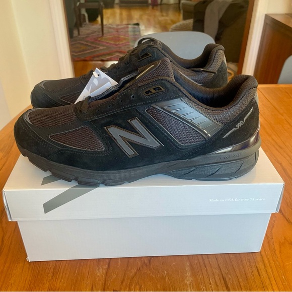 New Balance Other - BNIB!  Men’s black New Balance 990v5!  Size 11 2E wide
